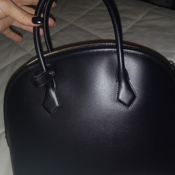 MCM Large Tracy Tote Visetos leather satchel crossbody bag - Picture 8 of 12